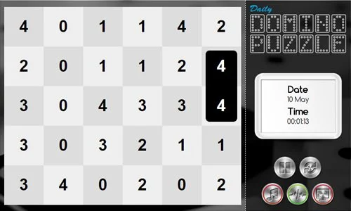 Daily Domino Puzzle